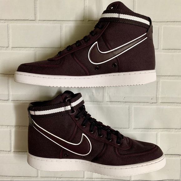 New Men’s Nike Vandal High Supreme US 11 Burgundy - Picture 4 of 5